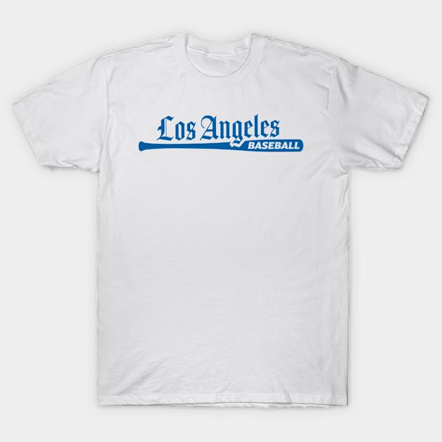 Los Angeles Baseball T-Shirt by Throwzack